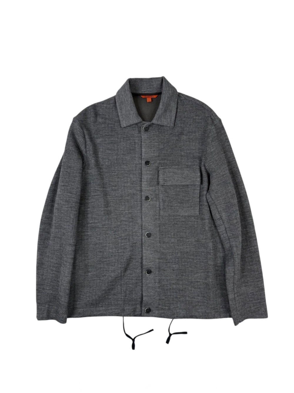 Barena KNIT OVERSHIRT BEGOLO SIMA ANTRACITE